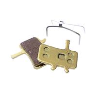 Qklyxr for Avid Juicy 3 5 7, for Avid BB7 VTT Pièces de Frein à Disque de vélo de Montagne, 4 Paires de Plaquettes de Frein de vélo Plaquettes de Frein pour vélo(Gold)