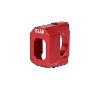 Qklyxr For CBR600F CBR1000R CBR300R CB500F CB600F CBR500R CBR600RR CB300F CMX500 NC700S NC700X, indicateur d'affichage d'équipement de moto Indicateur de rapport de moto(Bracket-Red)