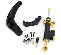 Qklyxr for Dualtron Achilleus, for Victor Luxury, for Thunder 2, for DT3 Amortisseur de Direction pour Trottinette électrique(Black Gold)