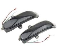 Qklyxr For Mercedes-Benz, Classe C W203 W211 S203 CL203 2001-2007 Clignotant dynamique à LED Rétroviseur latéral (Bleu Jaune Remplacement du voyant de rétroviseur latéral(Blue Yellow)