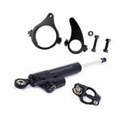 Qklyxr for Scooter électrique KAABO, Wolf Warrior11, Warrrior GT, King Amortisseur de Direction pour Trottinette électrique(Black Black Color1)