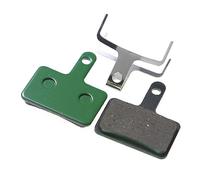 Qklyxr for Shimano, for Deore BR M465 475 495 515 525, for Auriga Comp/Clarks S2 Draco/Mota Frein à Disque, Plaquettes de Frein de vélo en résine/frittée Plaquettes de Frein pour vélo(Green)