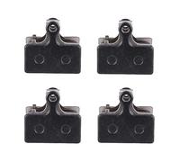 Qklyxr for Shimano, for G01S G03A XRE Br-M9000 SLX M6000 M675 vélo hydraulique Alfine S700 Deore M615, 4 Paires de Plaquettes de Frein à Disque de vélo VTT Plaquettes de Frein pour vélo(Schwarz)