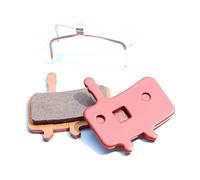 Qklyxr for Sram, for Avid BB7, for Juicy 3 5 7 VTT Pièces de Frein à Disque de vélo de Montagne, 4 Paires de Plaquettes de Frein de vélo frittées Rouges Plaquettes de Frein pour vélo