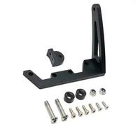 Qklyxr for TEVERUN, Direction 7260R, Amortisseur V1 V2, Support d'amortissement, pièce de Scooter électrique Amortisseur de Direction pour Trottinette électriq(Black Bracket2)