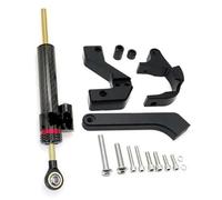 Qklyxr for VSETT, Plus de 10 pièces Rechange for Scooter électrique, Support Stable, Amortisseur Direction Amortisseur de Direction pour Trottinette électriq(Black Carbon Fibre2)