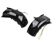 Qklyxr For VW, for Touran, 2003-2010 LED Clignotant dynamique Rétroviseur Indicateur Lampe 2PCS 1T0949101 1T0949102 Remplacement du voyant de rétroviseur latéral