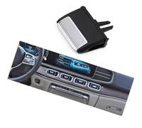 Qklyxr Grille d'aération de Tableau Bord Voiture Avant arrière AC Curseur Clip, for Mercedes-Benz, W167 GLS GLE 350 400 450 500 580 2020-2022 Accessoires de voiture(BLACK Middle 1pc)