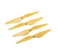 Qklyxr Hélices de Drone remplacement, accessoires durables, blanc, rouge, bleu, jaune, noir, lames CW CCW, for DJI Tello Hélice pour drone de course FPV(Bundle 1,Yellow)