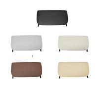 Qklyxr Housse de panneau rangement en cuir for siège intérieur voiture, for, série 5 7 GT F10 F11 F18 F01 F02, noir Beige gris rouge Plateau de rangement pour siège auto(Schwarz)