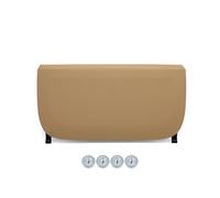 Qklyxr Housse de poche rangement en cuir for panneau arrière siège gauche et droit voiture, for, série 5 7 GT F10 F11 F01 F02 F07 2009 - 2013 Organiseur de dossier de siège auto(Model A Sattel Brown)