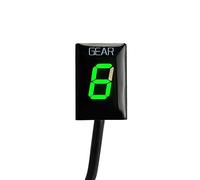 Qklyxr Indicateur d'affichage de vitesse, accessoires de moto for ST1300 ST 1300 Pan European 2002 2003 2004 2005 2006 2007 1-6 Indicateur de rapport de moto(Green)