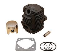 Qklyxr Kit de joint piston cylindre 33 mm, for Mitsubishi, pièces rechange for débroussailleuse chinoise TU26 CG260 Cylindre de moteur pour outil de jardin