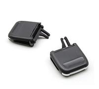 Qklyxr Kit de réparation de curseur de Clip de calandre de ventilation de climatisation avant de voiture, for Porsche, Boxster Cayman 2016 - 2021 Clip pour grille d'aération de voiture(2PCS)