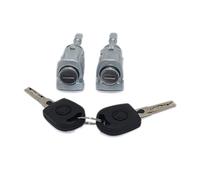 Qklyxr Kit de réparation de cylindre de serrure de porte for gauche gauche for droite, for VW, for Bora, for Golf IV 4, for POLO, 9N 1997-2014 1U0837167 1U0937168 Serrure de porte de voiture(1 pair)
