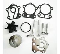 Qklyxr Kit de réparation turbine pompe à eau, for, 75 80 90 100 HP F75 F80 F90 F100 18-3409 67F-W0078-00-00 67F-W0078-00 Kit de turbine de pompe à eau pour moteur marin