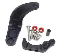 Qklyxr Kit de Support d'amortisseur stabilisation Direction réglable for Scooter électrique Dualtron, Thunder, 3 DT3, Accessoires Amortisseur de Direction pour Trottinette électrique(Black A)