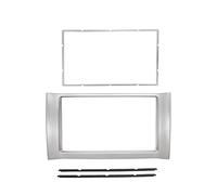 Qklyxr Kit de Tableau de Bord stéréo for autoradio Double 2 Din, Garniture d'installation, Panneau de Plaque Frontale, Cadre DVD, for Chery, Kimo A1 2007 on Tableau de Bord d'autoradio(178x98mm)