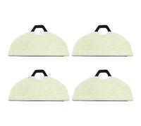 Qklyxr Kit de tampons en tissu de vadrouille, for Shark, for aspirateur RV2001WD RV2002WD AV2001WD RV2000WD, pièces de rechange et accessoires Tampon pour robot serpillière(4pcs)