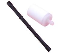 Qklyxr Kit de Tube de tuyau de ligne de filtre à essence de carburant, for Husqvarna, 61 66 266 268 272 272XP pièce de rechange for outil de jardin de tronçonneuse Tuyau d'essence pour tronçonneuse