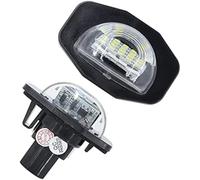 Qklyxr Lot de 2 feux plaque d'immatriculation for Toyota, Alphard Auris, Corolla, Wagona Wish, Sienna Urban Cruiser, Scion, numéro Remplacement de l'éclairage de la plaque d'immatri