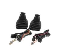 Qklyxr Lot de 2 poignées joystick for excavatrice, for à 3 boutons haute résistance avec couvercle anti-poussière remplacement, for Doosan DH DX150 215 225 300 37020119C commande par joystick de pelle