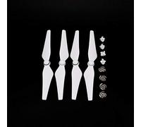 Qklyxr Lot de 4 hélices 9450S for DJI, for Phantom, PRO Advanced Drone Quick Release Props Blade Accessories Dropshipping Remplacement de la pale de l'hélice du drone(White)