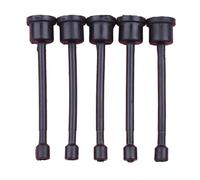 Qklyxr Lot de 5 tubes de tuyau de tuyau de carburant, for STIHL, 050 051 070 075 076 090, pièce de rechange for tronçonneuse Tuyau d'essence pour tronçonneuse