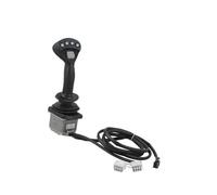 Qklyxr Manette de Commande à Long Manche en Caoutchouc et Cuir avec Griffe Chat Cordon Noir 1600384 for élévateurs JLG Commande par Joystick de Pelle