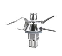Qklyxr Mélangeur en acier inoxydable, accessoires de pièces rechange lame, pour Vorwerk, pour Thermomix Tm31 Tm51 Remplacement de la lame du mixeur