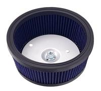 Qklyxr Motorcycle Air Filter Cleaner, for Harley, FLSS Softail Slim S 2016-2017 Electra Road Street Glide Road King 2008-2015 Tri Glide Filtre à air pour moto