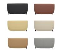 Qklyxr Panneau de rangement dossier siège intérieur voiture en cuir, panneau garniture arrière, for, série 5 7 GT F10 F11 F18 F01 F02 F07 Plateau de rangement pour siège auto(Model A Sattel Brown)