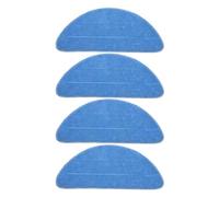 Qklyxr Paquet de 4/10 chiffons en microfibre, for Nedis, for aspirateur Robot WIFIVCB02, chiffon de nettoyage lavable, tampon sec et humide, nettoyage des sols Tampon pour robot serpillière(4 PACK)