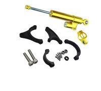 Qklyxr Pièces de Planche à roulettes électrique Accessoires Scooter Wolf King GT, for KAABO, Warrior 11 Pouces Amortisseur de Direction pour Trottinette électriq(Black Gold3)
