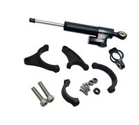 Qklyxr Pièces de Planche à roulettes électrique Accessoires Scooter Wolf King GT, for KAABO, Warrior 11 Pouces Amortisseur de Direction pour Trottinette électriq(Black Black1)
