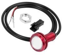 Qklyxr Pièces de Scooter électrique Lampe d'ampoule LED Avant arrière, for Kugoo, pièces Rechange Pont d'éclairage G-Booster Feu Avant de Scooter(White)