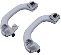 Qklyxr Poignées de toit avant et arrière for VW, Polo, 6R 9N 2011-2018 6R0857607B 6R0857607C (6R0857607B Avant-01) Poignée de toit intérieure de voiture(BLACK Front and Rear-01)