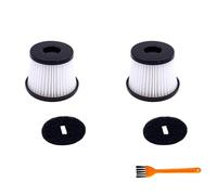 Qklyxr Remplacements de filtre HEPA d'aspirateurs, for Hyundai H-VCH06 h-vch07, accessoires de pièces de filtre d'aspirateur à main Filtre à vide(2pcs)