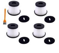 Qklyxr Remplacements de filtre HEPA d'aspirateurs, for Hyundai H-VCH06 h-vch07, accessoires de pièces de filtre d'aspirateur à main Filtre à vide(4pcs)