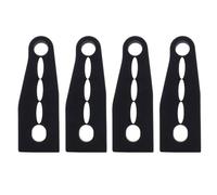 Qklyxr Tampon de verrouillage porte, for Ford, C-Max Transit Tourneo Connect, cliquetis STOP insonorisant grincements sourds joint amortisseur bruit Unité de remplacement d'amortisseur de suspension