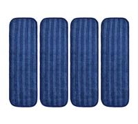 Qklyxr Tampons de vadrouille réutilisables, for, PowerMop, tampons de vadrouille en microfibre, recharge, pièces de rechange lavables for le nettoyage ménager Tampon pour robot serpillière(Blue)
