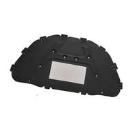 Qklyxr Tapis de protection for capot avant voiture en coton, isolation phonique et thermique, for, X1 E84 2010-2015 Coussin d'isolation thermique pour moteur de voitu(BLACK 1 Single Aluminum)