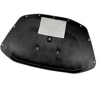 Qklyxr Tapis insonorisant en coton for capot avant, isolation phonique et thermique, for Skoda, for Octavia, 2007 2008 2009 2010 2011 2012 Tapis d'isolation thermique pour compartiment moteur