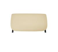 Qklyxr Voiture, for, série 5 7 GT F10 F11 F18 F01 F02 siège intérieur dossier en cuir panneau de rangement couverture garniture arrière noir Beig Plateau de rangement pour siège auto(Beige)