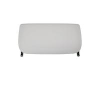 Qklyxr Voiture, for, série 5 7 GT F10 F11 F18 F01 F02 siège intérieur dossier en cuir panneau de rangement couverture garniture arrière noir Beig Plateau de rangement pour siège auto(Grey)