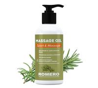 QKnatur - Huile de ROMARIN - Huile de massage à haute teneur en huile essentielle de romarin et extraits d'Harpagofito et de Calendula - Récupérateur musculaire (500 ml)