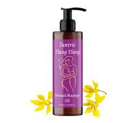 QKnatur - YLANG YLANG Huile de Massage Sensuelle BIO- 200ml - Pour des massages corporelle relaxante