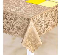 Qkoimpnrd Nappes Rectangulaires Anti Taches PU Modern Nappes Infroissable Lavable Entretien Facile Résistant Dark 110 × 170cm