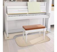 QKPFCVG Tapis insonorisant pour Piano, 122 x 48 cm + 160 x 70 cm, Tapis insonorisant pour Piano Droit, Tapis de Piano pour Studio, Salon, Tapis Absorbant Le Son, Tapis antidérapant