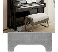 QKPFCVG Tapis insonorisant pour Piano, 160 x 70 cm, Tapis insonorisant pour Piano Droit, Tapis de Piano pour Studio, Salon, Tapis Absorbant Le Son, Tapis antidérapant
